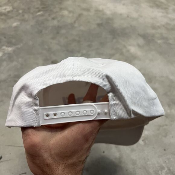 Vintage Pepsi White Cotton Roped Snapback Hat Cap - Picture 3 of 6